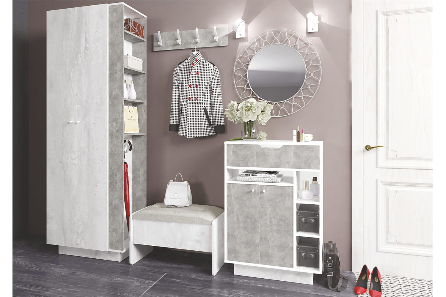 Набор мебели для прихожей "Либерти"