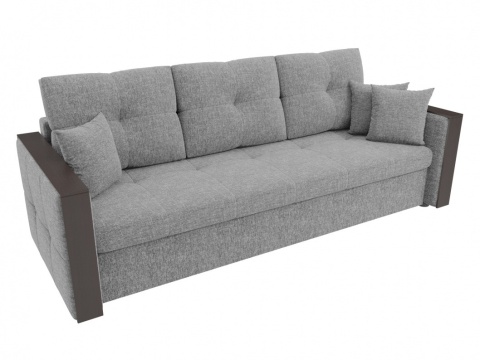 Диван Валенсия Серый (Ш-2250 x В-850 x 900 мм)