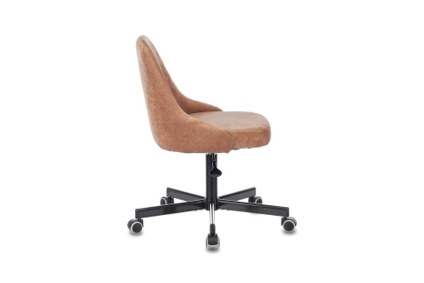 Кресло офисное Бюрократ CH-340M Velvet 90 светло-коричневое