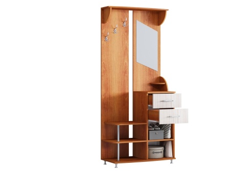 Прихожая Юлианна ЛДСП/Разные Цвета (0,9*2,05*0,36)